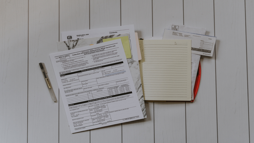 Tax paperwork