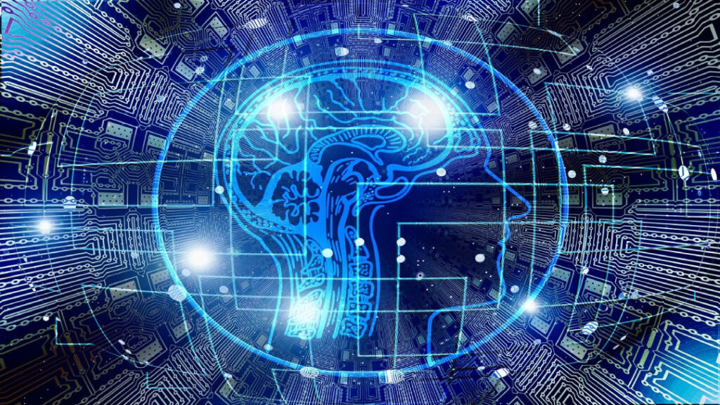 Digital brain representing artificial intelligence