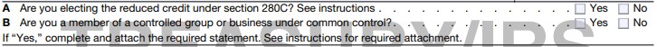 Checklist highlighting essential steps in completing R&D Tax Credit Form 6765